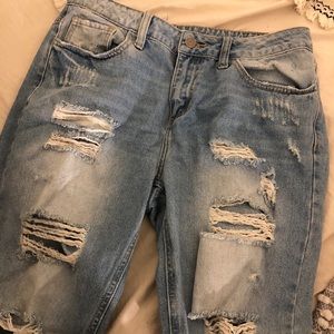 Mom  Ripped Jeans